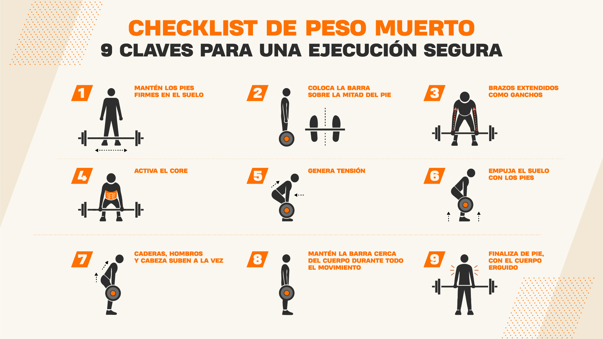 Cómo hacer un peso muerto correctamente